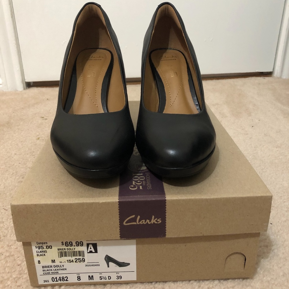 Clarks Work High Heels